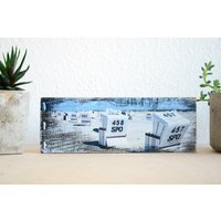 Sankt Peter Ording Strandkorb Spo Holzschild Upcycling Weinkistenbrett Holzdruck Sankt Peter Ording Strandkorb Spo Holzschild Upcycling Weinkistenbrett Holzdruck von BildArt
