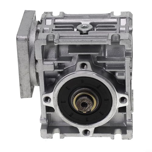 14 mm Ausgang RV030 Schneckengetriebe Reduzierstück kompatibel mit NEMA 23 Motorspezifikationen (40 Verhältnis 1) von BildeeMait