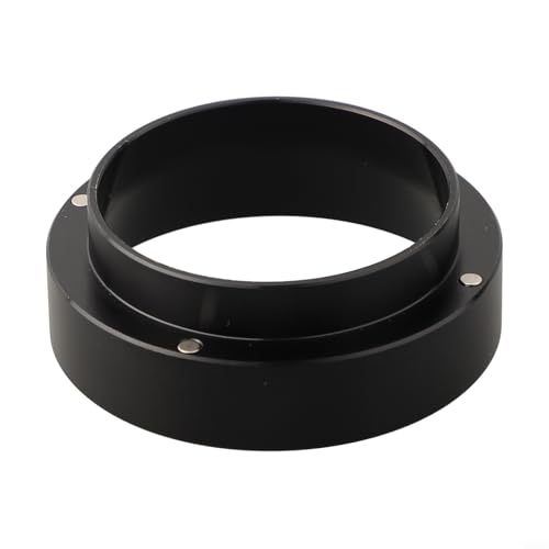 49 mm magnetische Kaffeedosierung für Siebträger mit für Brühschüssel, Pulverkorb, Aluminium-Kaffee-Zubehör (schwarz) von BildeeMait