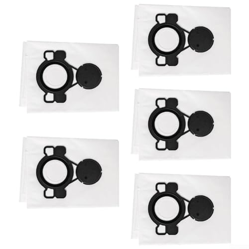 5 x Staubsaugerbeutel kompatibel mit Nilfisk 107419593 ATTIX 33/44 Roboter-Staubsauger, entwickelt für schnelle und saubere Staubentfernung von BildeeMait