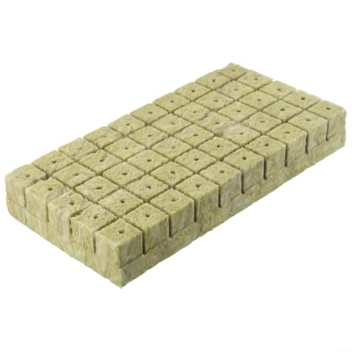 50100 Stück Grow Media Cubes verbessern das Pflanzenwachstum mit hervorragender Wasseraufnahme und Drainage (50 Stück) von BildeeMait