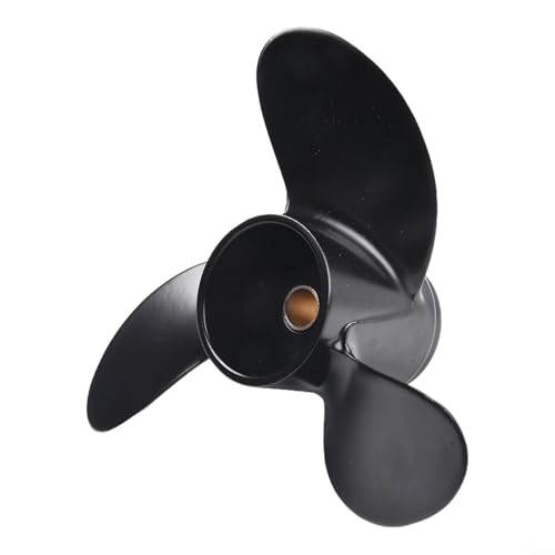 BildeeMait Aluminium-Außenbordpropeller mit 3 Klingen, 12 Zähnen, rechts, Bootsmotor-Propeller, Ersatzteil für Tohatsu BildeeMait Aluminium-Außenbordpropeller mit 3 Klingen, 12 Zähnen, rechts, Bootsmotor-Propeller, Ersatzteil für Tohatsu von BildeeMait