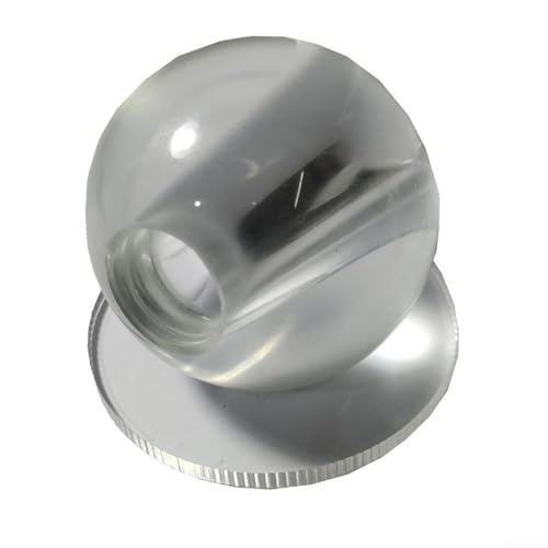 BildeeMait Billard-Trainerball-Set mit Acryl-Basis, klares Pool-Queue-Schlag-Trainer-Werkzeug für stabile Schlagübungen und Einstellung des Schusswinkels (ID 18 mm) von BildeeMait