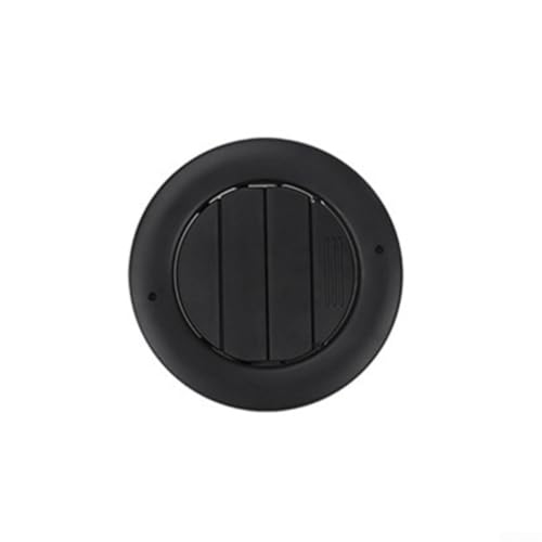 BildeeMait Für Ford Explorer Für Lincoln Für MKT Lüftungsauslass Entlüftungsabdeckung BB5Z-19893-CA 9C2Z19893AD 2011-2019 Decken-Luftaustausch Ersatzteil ABS Schwarz Weiß Beige (Schwarz) von BildeeMait