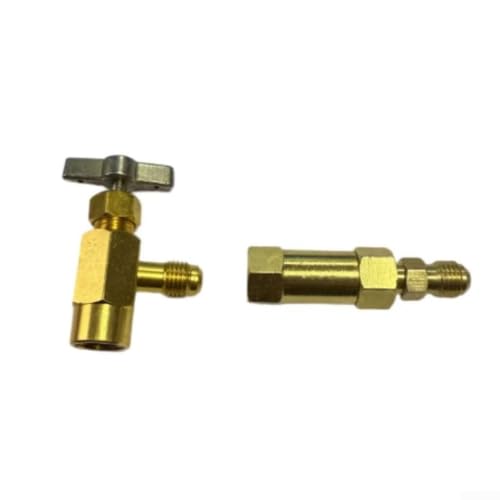 BildeeMait Rückschlagventil für Klimaanlage aus Kupfer, Rückflussverhinderer gegen Rückfluss in Automobil-Klimaanlagen (C) von BildeeMait