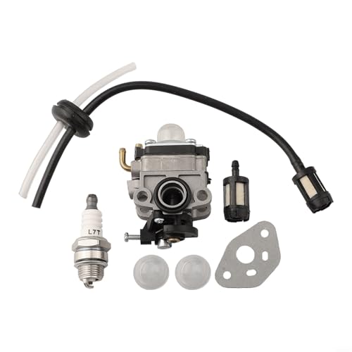 BildeeMait Tanaka 6690512 Vergaser für TBC-225 TBC-225C TBC-230B Rasentrimmer-Ersatz-Set mit Kraftstoffleitung, 2 x Primerlampen und Unterlegscheibe, passend für TBC 225-S CS C 230-SF 230-B BildeeMait Tanaka 6690512 Vergaser für TBC-225 TBC-225C TBC-230B Rasentrimmer-Ersatz-Set mit Kraftstoffleitung, 2 x Primerlampen und Unterlegscheibe, passend für TBC 225-S CS C 230-SF 230-B von BildeeMait