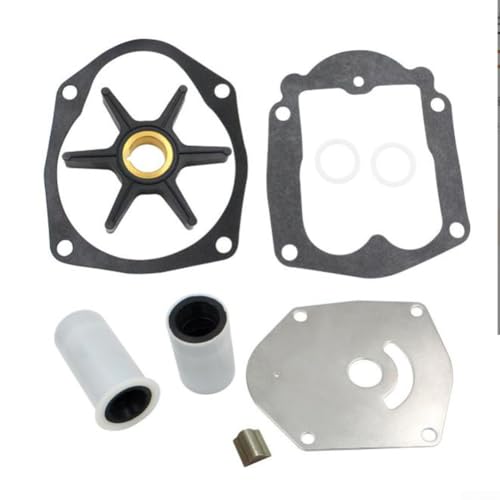 BildeeMait Wasserpumpen-Laufrad-Reparatur-Set für Mercury 40 50 PS Außenbordmotor, kompatibel mit Mariner Force 25–50 PS ab 1998, Ersatzteil 821354A2 3219 Marine Grade Materialien BildeeMait Wasserpumpen-Laufrad-Reparatur-Set für Mercury 40 50 PS Außenbordmotor, kompatibel mit Mariner Force 25–50 PS ab 1998, Ersatzteil 821354A2 3219 Marine Grade Materialien von BildeeMait