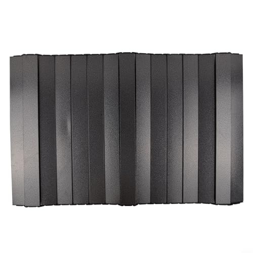Campingtisch aus Aluminiumlegierung für Trolleys und Gartenwagen, perfekt für Picknicks und Touren im Freien (L Schwarz) von BildeeMait
