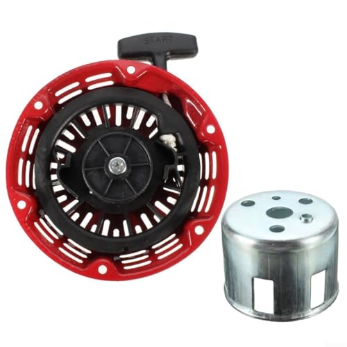 Eine kompatible Rückstoßstarter-Baugruppe, die nahtlos mit GX120/für Motoren mit fünf Punkten funktioniert. Für HP Eine kompatible Rückstoßstarter-Baugruppe, die nahtlos mit GX120/für Motoren mit fünf Punkten funktioniert. Für HP von BildeeMait