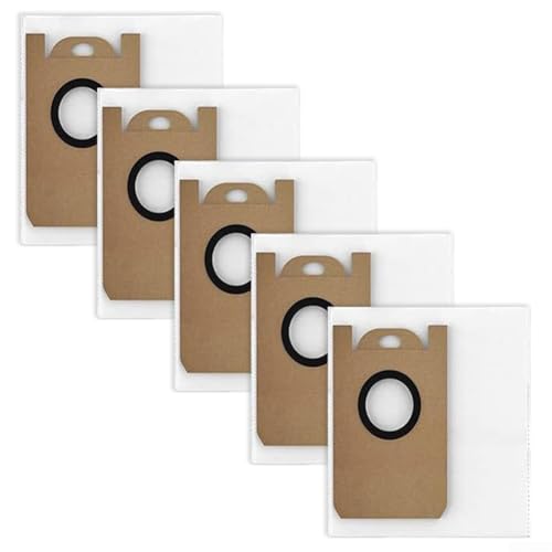 Ersatz-Filter-Staubbeutel für Tapo RV30 Max Plus und RV20 Max Plus Staubsauger, 5 Stück Vliesstoffbeutel für lange Lebensdauer und saubere Böden Ersatz-Filter-Staubbeutel für Tapo RV30 Max Plus und RV20 Max Plus Staubsauger, 5 Stück Vliesstoffbeutel für lange Lebensdauer und saubere Böden von BildeeMait