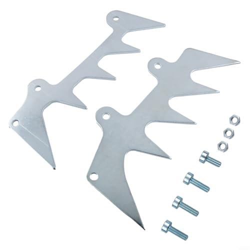 Felling Dog Spike Set für MS360 MS390 MS361 MS362 MS380 Kettensägen 2 Stück mit 3 Schrauben und 4 Bolzen Felling Dog Spike Set für MS360 MS390 MS361 MS362 MS380 Kettensägen 2 Stück mit 3 Schrauben und 4 Bolzen von BildeeMait