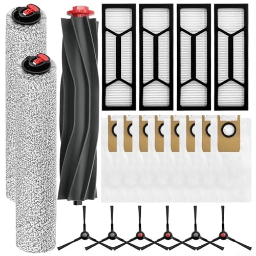 For eufy For Omni S1 ProS1 Zubehör-Set enthält Hauptbürste, Mops, Filter, Staubbeutel für eine gründliche Bodenpflege (B) von BildeeMait