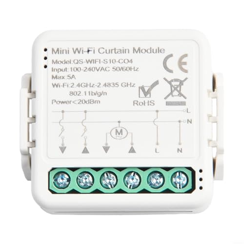 Für Smart-Steuermodul für Rollos, praktische App- und Sprachintegration für modernes Wohnen (WLAN) von BildeeMait