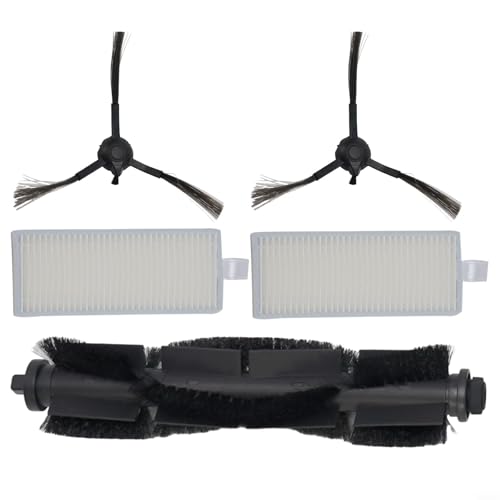 Für Tapo RV30 RV10 Roboterstaubsauger Ersatzteile Paket inklusive Seitenbürsten, Rollenbürste und Filter, um Staubfang- und Saugkraft zu erhalten von BildeeMait