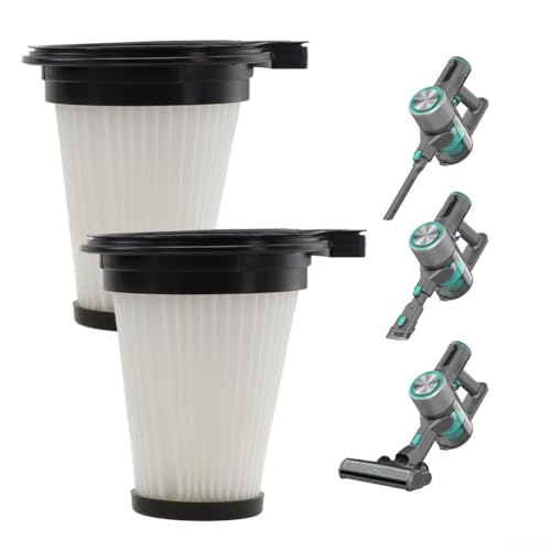 Für Wyze schnurlose Staubsauger-Ersatzfilter, 2 Stück, waschbar und wiederverwendbar, um die Saugkraft zu erhalten und Staubpartikel effektiv zu entfernen Für Wyze schnurlose Staubsauger-Ersatzfilter, 2 Stück, waschbar und wiederverwendbar, um die Saugkraft zu erhalten und Staubpartikel effektiv zu entfernen von BildeeMait