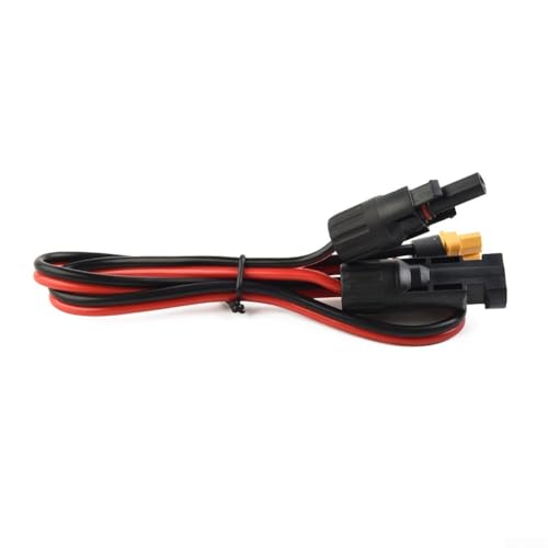 Für XT60 Buchse 12AWG Solarpanel Ladekabel mit verzinnten Kupferleitern und PVC-Außenschicht für Solargenerator und Batterie-Panels von BildeeMait
