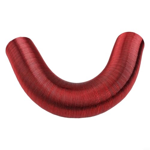 Hitzebeständiger flexibler Schlauch, 75 mm Durchmesser, Aluminiumk für Dieselheizung, Größe von 60 cm bis 300 cm (60 cm) von BildeeMait