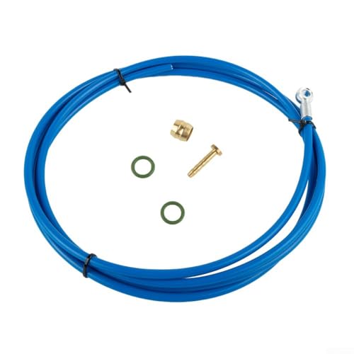 Hydraulisches Fahrrad-Bremsschlauch-Set, passend für BH90, SLX M7000, XT M8000, XTR M9000 Serie, inklusive Werkzeug für die Installation, Blau Hydraulisches Fahrrad-Bremsschlauch-Set, passend für BH90, SLX M7000, XT M8000, XTR M9000 Serie, inklusive Werkzeug für die Installation, Blau von BildeeMait