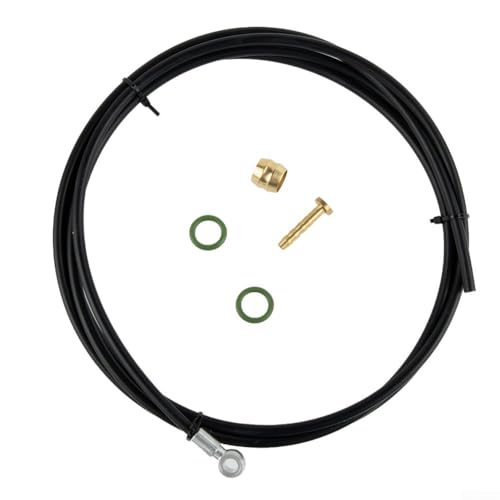 Hydraulisches Fahrrad-Bremsschlauch-Set, passend für BH90 für SLX M7000, XT M8000, XTR M9000 Serie, inklusive Werkzeug für die Installation (schwarz) von BildeeMait