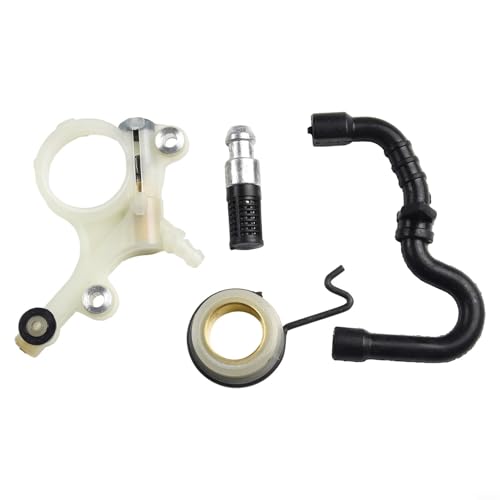 Kettensägenölpumpe Schneckengetriebeöler Kit für M 71 M 91 passend für MS 271 Ersatzteil 1141 640 3203 inkl. Ölfilter und Ölleitung von BildeeMait