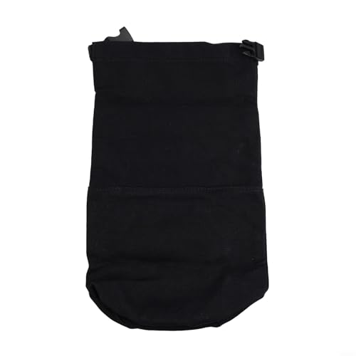 Leinentasche für Kerosinlampen, ideale Aufbewahrungslösung für Outdoor-Campingausrüstung (schwarz) von BildeeMait