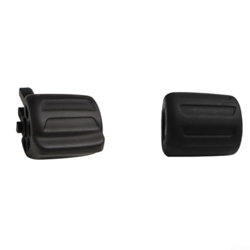 Lenkrad Multifunktionstaste Scrollrad 61319229484 für BMW 5/6/7 Serie Ersatzteile ABS Material 2er-Pack (schwarz) von BildeeMait