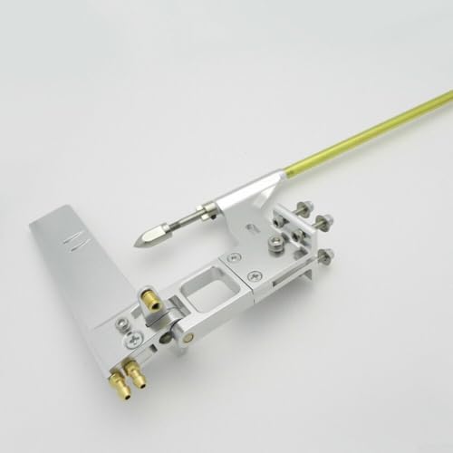 Lenkungshalter für ferngesteuertes Boot, 4 mm, flexibler Schaft, verstellbares Ruder für Marine-Leistung (für Rechtshänder) von BildeeMait