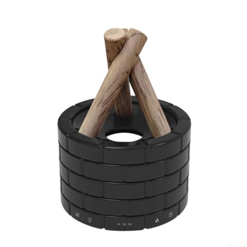 Luftbefeuchter mit simulierter Flamme, 250 ml, Diffusor für ätherisches Öl, Aromatherapie-Maschine mit Timer-Funktion, leiser Betrieb für Zuhause, Schlafzimmer, Wohnzimmer Luftbefeuchter mit simulierter Flamme, 250 ml, Diffusor für ätherisches Öl, Aromatherapie-Maschine mit Timer-Funktion, leiser Betrieb für Zuhause, Schlafzimmer, Wohnzimmer von BildeeMait