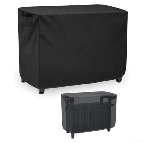Mehrzweck-Outdoor-Abdeckung für Vorbereitungswagen, schützt Pizzaofen und Grilltische vor Regen und Staub (104 x 61 x 81 cm) von BildeeMait