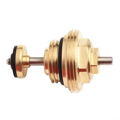 Messing Rücklaufbolzen Ventilkern für UFH Stellantrieb Fußbodenheizung Verteiler M30x1 5 Gewindeventilkern Geeigneter Ersatz 3/8 Größe (1/2) von BildeeMait