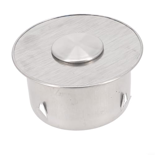 Ofenrohr-Abdeckung aus Edelstahl, blockiert Gerüche und Nagetiere, widerstandsfähiger Rauchrohrverschluss mit verstellbarer, fester und sicherer Befestigung (75 mm) von BildeeMait