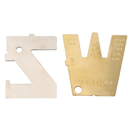 Set mit zwei Messhebel-Einstellwerkzeugen für Zama Membranvergaser Modell 500131 W, entworfen für korrekte Vergaserhebel-Einrichtung Set mit zwei Messhebel-Einstellwerkzeugen für Zama Membranvergaser Modell 500131 W, entworfen für korrekte Vergaserhebel-Einrichtung von BildeeMait