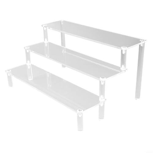 Transparenter Präsentationsständer mit 13 Schichten für Schmuck und Parfüms (3 Schichten 30 cm) von BildeeMait