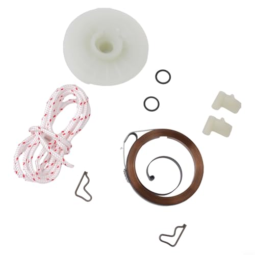 Trimmer-Motor-Starter-Riemenscheibe Rückzugsfeder Seil Pawl Kit FC55 FS55 FS45 FS46 FS38 2 Ersatz Trimmer-Motor-Starter-Riemenscheibe Rückzugsfeder Seil Pawl Kit FC55 FS55 FS45 FS46 FS38 2 Ersatz von BildeeMait