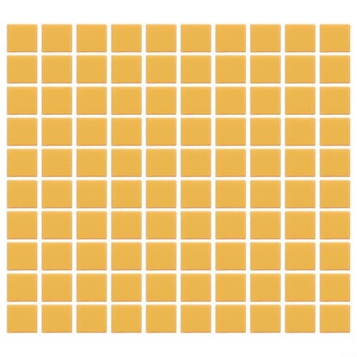 Verbessern Sie das Basteln mit 100 Stück 20 x 20 mm Glasspiegel-Aufklebern für einzigartige Heimdekoration (Gold) von BildeeMait