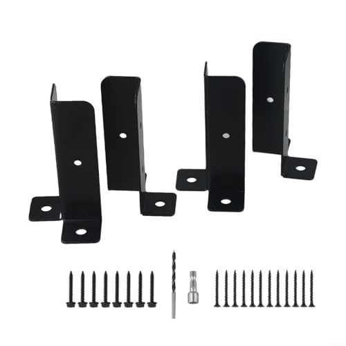 Verstellbare 4 Eisenhalterungen für Deckpfostenverankerung, zuverlässig und für verschiedene Projektbedürfnisse Verstellbare 4 Eisenhalterungen für Deckpfostenverankerung, zuverlässig und für verschiedene Projektbedürfnisse von BildeeMait