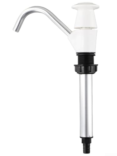 Wasser-Handpumpe für Camping- und Wohnmobil-Waschbecken, selbstansaugender Mechanismus für Wasserzugang (weiß) von BildeeMait