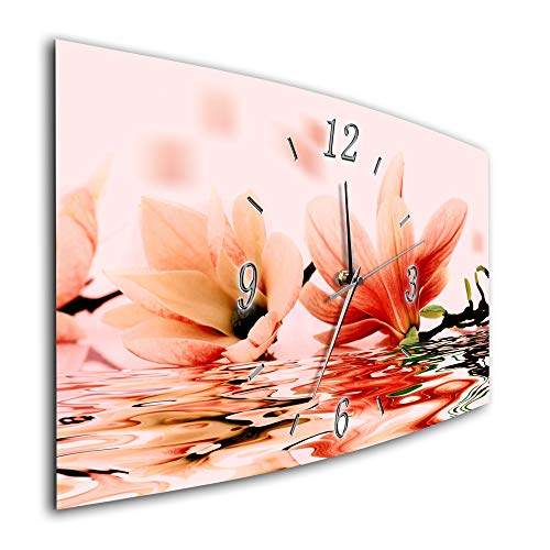BM Funk Quarz Wanduhr Funkwanduhr Funkwanduhren Funkuhr Funkuhren kein Ticken lautlos geräuschlos leise modern ohne Tickgeräusche groß XXL Wohnzimmer Küche Magnolie Blüten Blumen 7019-3a BM Funk Quarz Wanduhr Funkwanduhr Funkwanduhren Funkuhr Funkuhren kein Ticken lautlos geräuschlos leise modern ohne Tickgeräusche groß XXL Wohnzimmer Küche Magnolie Blüten Blumen 7019-3a von Bilder-Manufaktur
