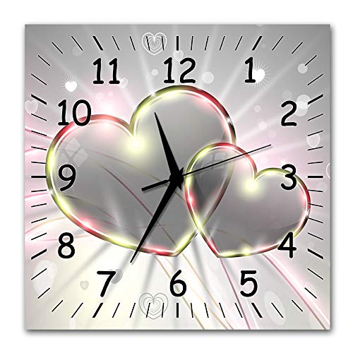 Bilder-Manufaktur BM Funk Quarz Quarzwanduhr Wanduhr Funkwanduhr Funkwanduhren Funkuhr Funkuhren kein Ticken lautlos geräuschlos leise ohne Tickgeräusche groß XXL MF18-9338-quarz von Bilder-Manufaktur