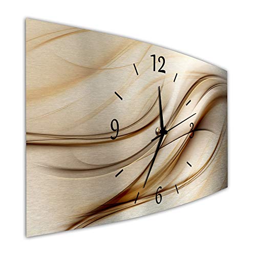 Bilder-Manufaktur BM Funk Quarz Quarzwanduhr Wanduhr Funkwanduhr Funkwanduhren Funkuhr Funkuhren kein Ticken lautlos geräuschlos leise ohne Tickgeräusche groß XXL MF4-9552-funk von Bilder-Manufaktur