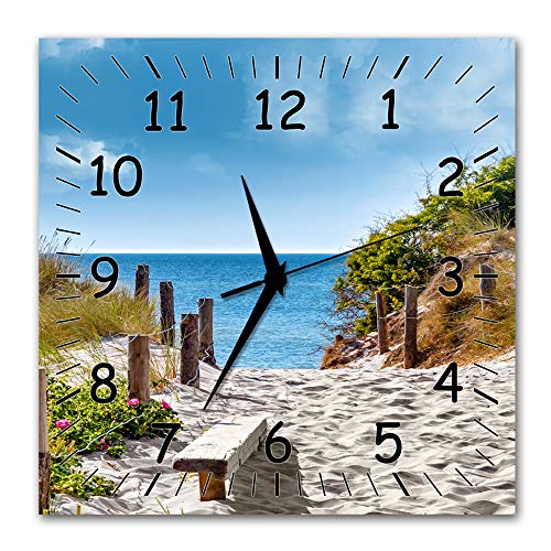 Bilder-Manufaktur BM Funk Quarz Wanduhr Funkwanduhr Funkwanduhren Funkuhr Funkuhren kein Ticken lautlos geräuschlos leise modern ohne Tickgeräusche groß XXL Wohnzimmer Küche Meer Strand 9523-1a SZ Bilder-Manufaktur BM Funk Quarz Wanduhr Funkwanduhr Funkwanduhren Funkuhr Funkuhren kein Ticken lautlos geräuschlos leise modern ohne Tickgeräusche groß XXL Wohnzimmer Küche Meer Strand 9523-1a SZ von Bilder-Manufaktur