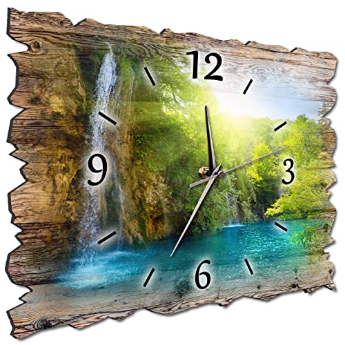 Bilder-Manufaktur BM Holz Funk Quarz Quarzwanduhr Wanduhr Funkwanduhr Funkwanduhren Funkuhr Funkuhren kein Ticken lautlos geräuschlos leise modern ohne Tickgeräusche groß XXL H1e-10068 Bilder-Manufaktur BM Holz Funk Quarz Quarzwanduhr Wanduhr Funkwanduhr Funkwanduhren Funkuhr Funkuhren kein Ticken lautlos geräuschlos leise modern ohne Tickgeräusche groß XXL H1e-10068 von Bilder-Manufaktur
