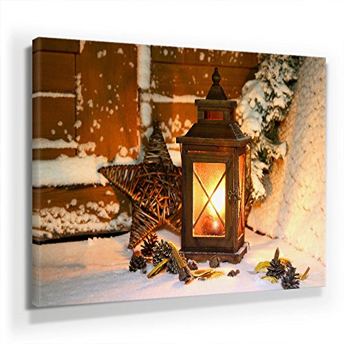 Weihnachten Bild B490, 1 Teil 90x60cm Leinwand auf Holzrahmen aufgespannt, FineArt Print, UV-stabil und wasserfest, Kunstdruck für Büro oder Wohnzimmer, Deko Bild Weihnachten Bild B490, 1 Teil 90x60cm Leinwand auf Holzrahmen aufgespannt, FineArt Print, UV-stabil und wasserfest, Kunstdruck für Büro oder Wohnzimmer, Deko Bild von BilderKing