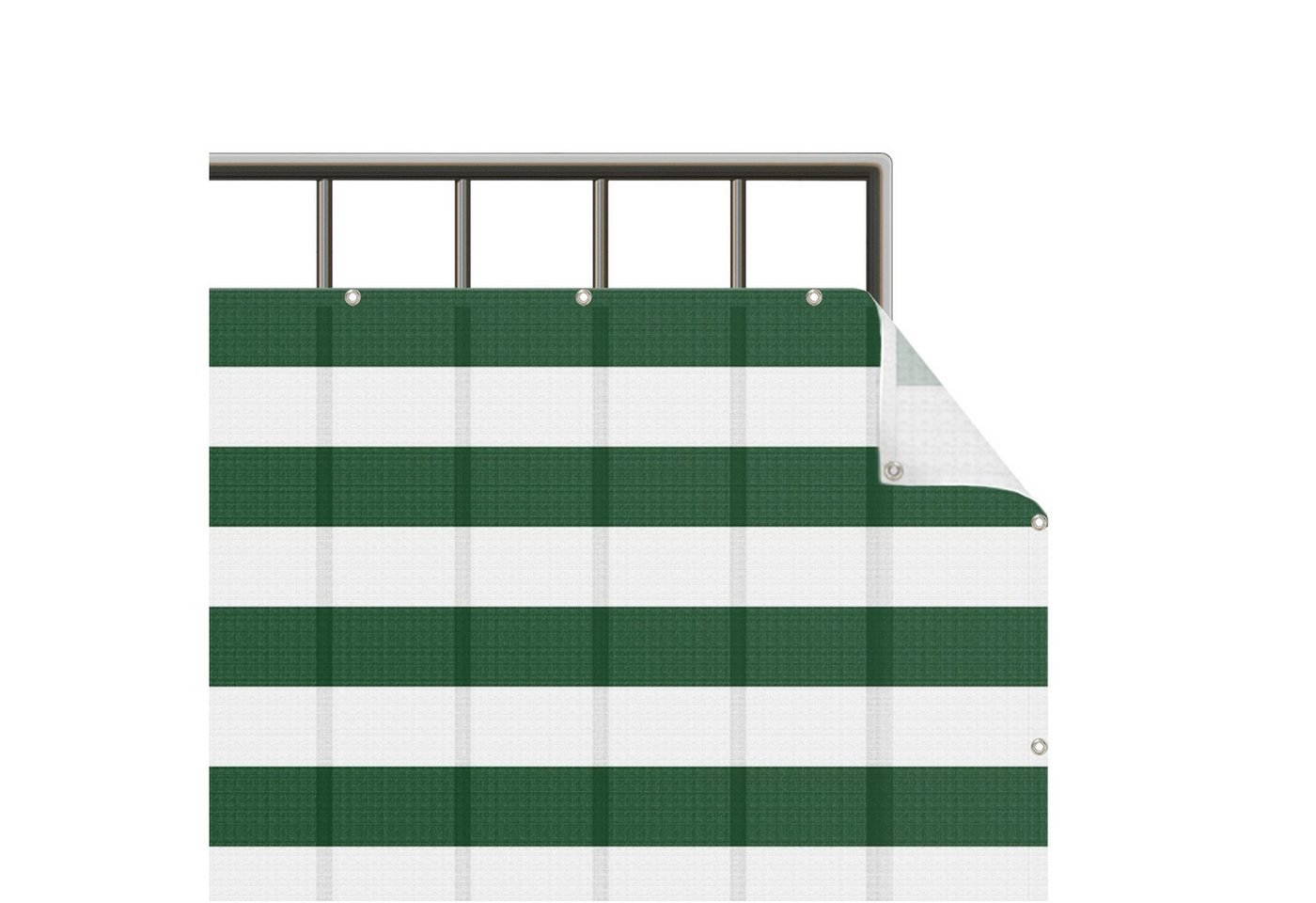 Bilderdepot24 Balkonsichtschutz Sichtschutz Balkon Muster Modern Querstreifen Grün Balkonbespannung (1m bis 10m fein gelochter Sichtschutz aus Mesh für Geländern & Zäunen, Fertig geöst, inkl. Kabelbindern zur Anbringung) Sichtschutz Terrasse Balkontuch Balkonverkleidung Windschutz Terrasse Bilderdepot24 Balkonsichtschutz Sichtschutz Balkon Muster Modern Querstreifen Grün Balkonbespannung (1m bis 10m fein gelochter Sichtschutz aus Mesh für Geländern & Zäunen, Fertig geöst, inkl. Kabelbindern zur Anbringung) Sichtschutz Terrasse Balkontuch Balkonverkleidung Windschutz Terrasse von Bilderdepot24