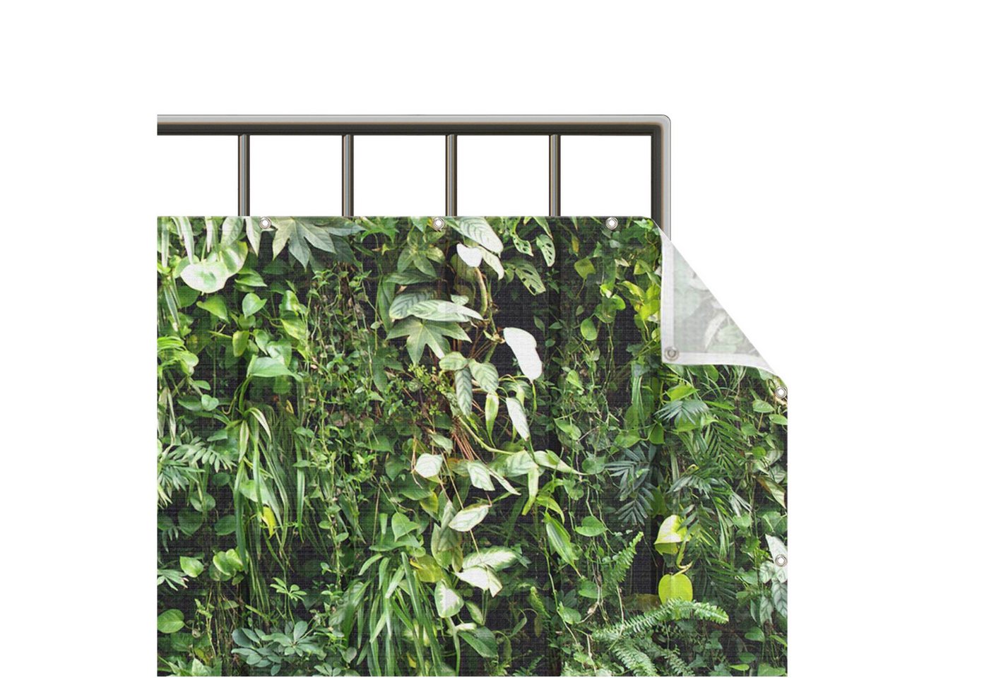 Bilderdepot24 Balkonsichtschutz Sichtschutz Balkon Wald Tief Dschungel Balkonbespannung (1m bis 10m fein gelochter Sichtschutz aus Mesh für Geländern & Zäunen, Fertig geöst, inkl. Kabelbindern zur Anbringung) Sichtschutz Terrasse Balkontuch Balkonverkleidung Windschutz Terrasse Bilderdepot24 Balkonsichtschutz Sichtschutz Balkon Wald Tief Dschungel Balkonbespannung (1m bis 10m fein gelochter Sichtschutz aus Mesh für Geländern & Zäunen, Fertig geöst, inkl. Kabelbindern zur Anbringung) Sichtschutz Terrasse Balkontuch Balkonverkleidung Windschutz Terrasse von Bilderdepot24