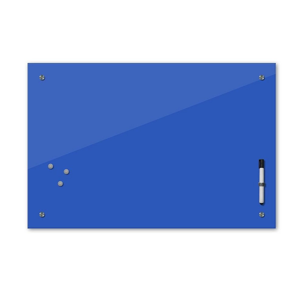 Bilderdepot24 Glasbild, Memoboard - azurblau - blau von Bilderdepot24