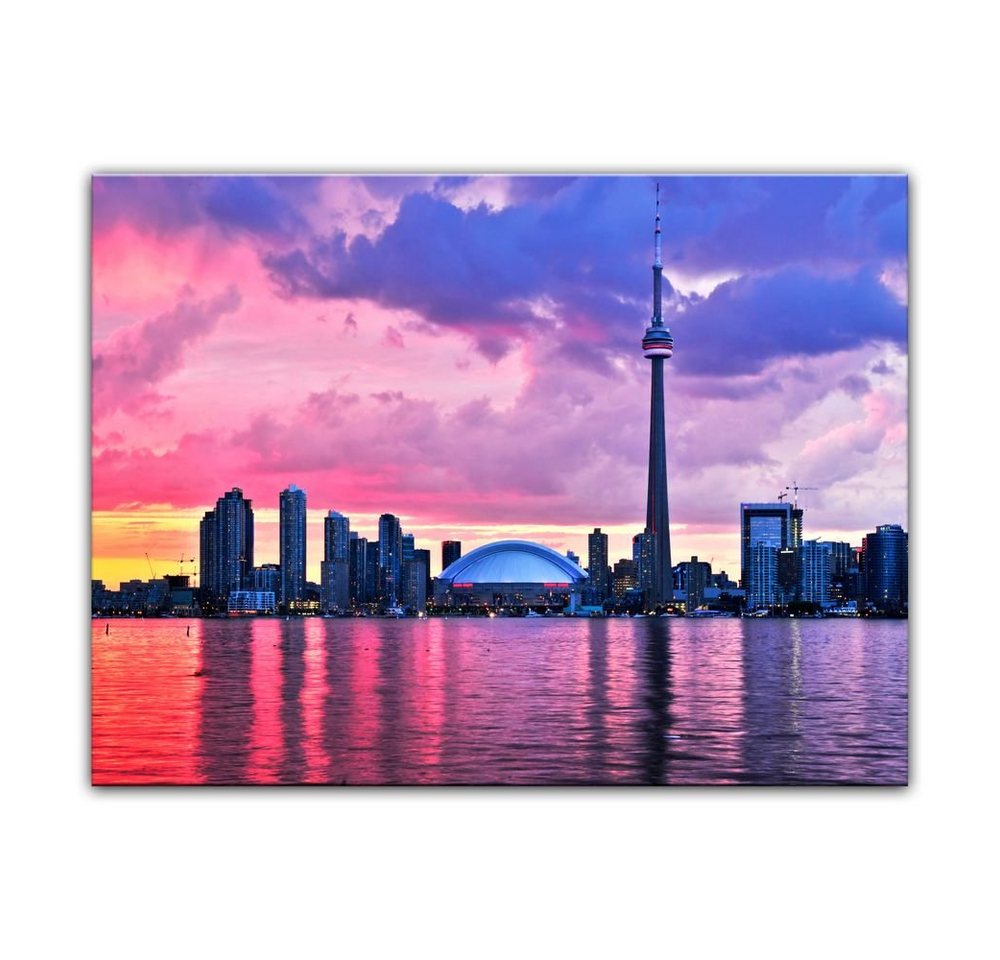 Bilderdepot24 Leinwandbild, Skyline von Toronto von Bilderdepot24