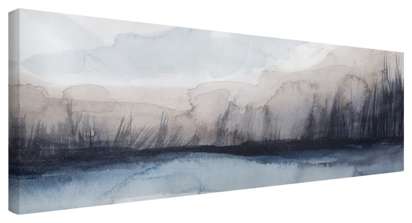 Bilderdepot24 Leinwandbild Abstrakt Modern Seeufer Bergen blau Bild auf Leinwand Groß XXL, Wohnzimmer Schlafzimmer Küche Flur Wandbild Kunstdruck Wanddeko Druck Bilderdepot24 Leinwandbild Abstrakt Modern Seeufer Bergen blau Bild auf Leinwand Groß XXL, Wohnzimmer Schlafzimmer Küche Flur Wandbild Kunstdruck Wanddeko Druck von Bilderdepot24