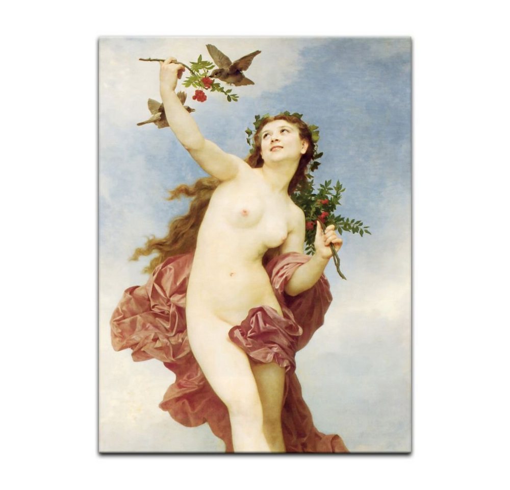 Bilderdepot24 Leinwandbild Alte Meister - William-Adolphe Bouguereau - Der Tag, Menschen von Bilderdepot24
