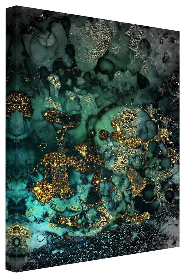 Bilderdepot24 Leinwandbild Kunstdruck Abstrakt Modern Meeres-Inseln schwarz Bild auf Leinwand XXL, Wohnzimmer Schlafzimmer Küche Flur Wandbild Kunstkopie Wanddeko Druck Bilderdepot24 Leinwandbild Kunstdruck Abstrakt Modern Meeres-Inseln schwarz Bild auf Leinwand XXL, Wohnzimmer Schlafzimmer Küche Flur Wandbild Kunstkopie Wanddeko Druck von Bilderdepot24